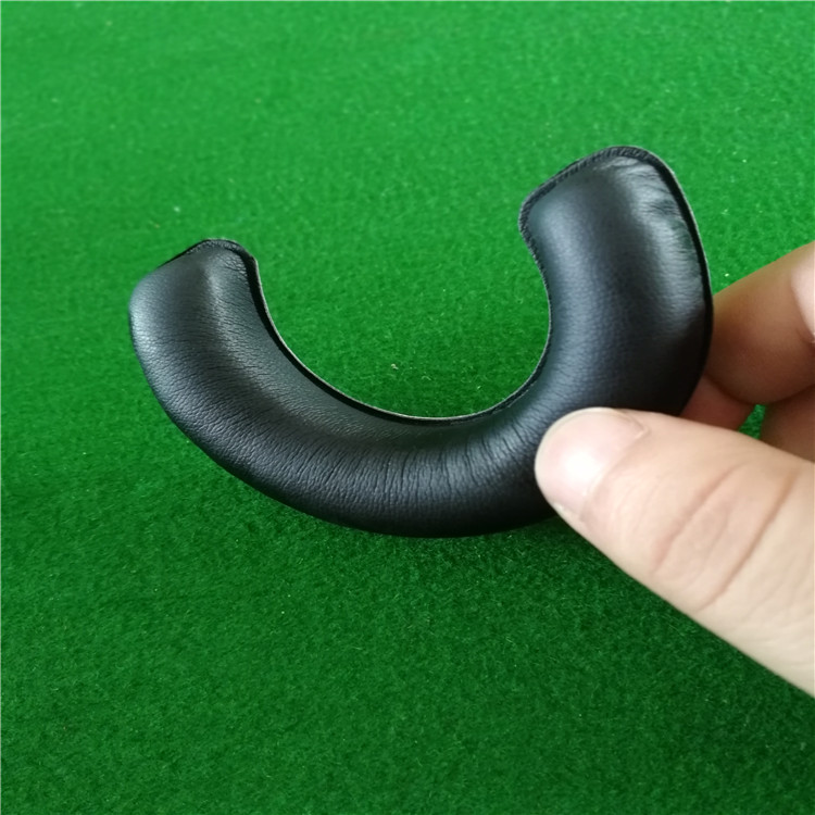 專業(yè)訂做飛行員航空耳機(jī)蛋白皮耳套/高周波電壓蛋白皮耳套價格