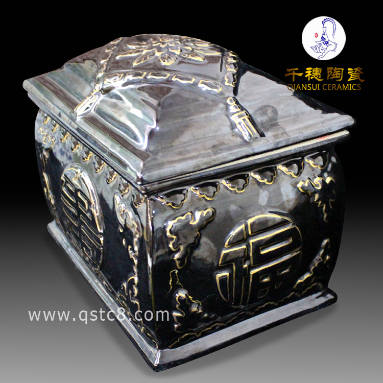 景德鎮(zhèn)*陶瓷骨灰盒小號(hào)圖案定制  定制小號(hào)陶瓷骨灰盒好還是壇好  陶瓷骨灰盒小號(hào)大號(hào)廠家批發(fā)