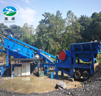 美卓廠家生產(chǎn)移動(dòng)破碎站 礦山設(shè)備 移動(dòng)破碎站