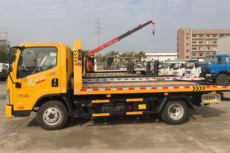 解放虎威藍(lán)牌一拖二清障車(chē) 超拽時(shí)尚范清障車(chē)