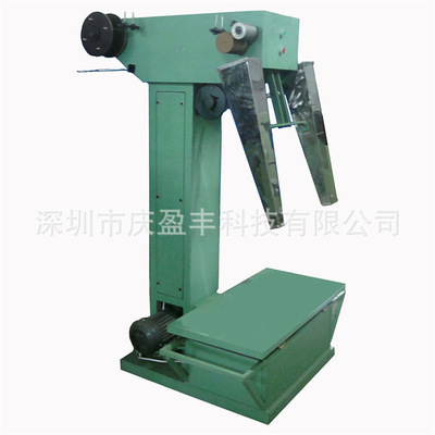 慶盈豐廠家直銷 毛毛粘包裝設(shè)備擺帶機(jī) 橫式包裝機(jī) 自動(dòng)打轆卷帶機(jī)批發(fā)
