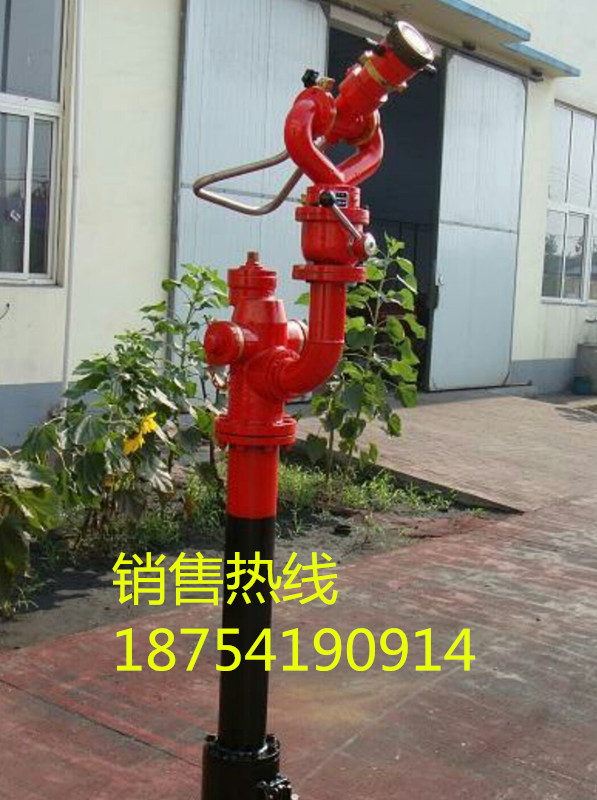 內(nèi)蒙古栓炮一體式消防水炮 栓炮一體式外地上消火栓 快開防撞防凍地上消火栓 防凍型消防水炮