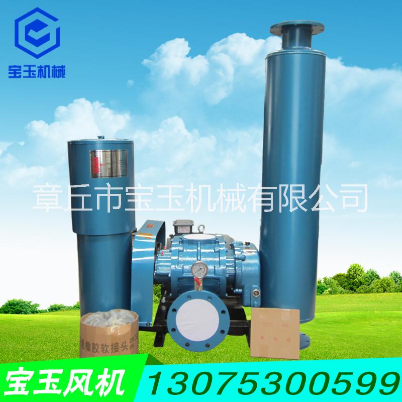 三葉羅茨風機 增氧設備真空泵 魚塘 曝氣氣力輸