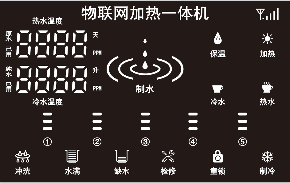 廠家直銷 智能凈水器主版定制  智能凈水器主版直銷智能凈水器主 躍龍YL-WT1臺面機電腦板