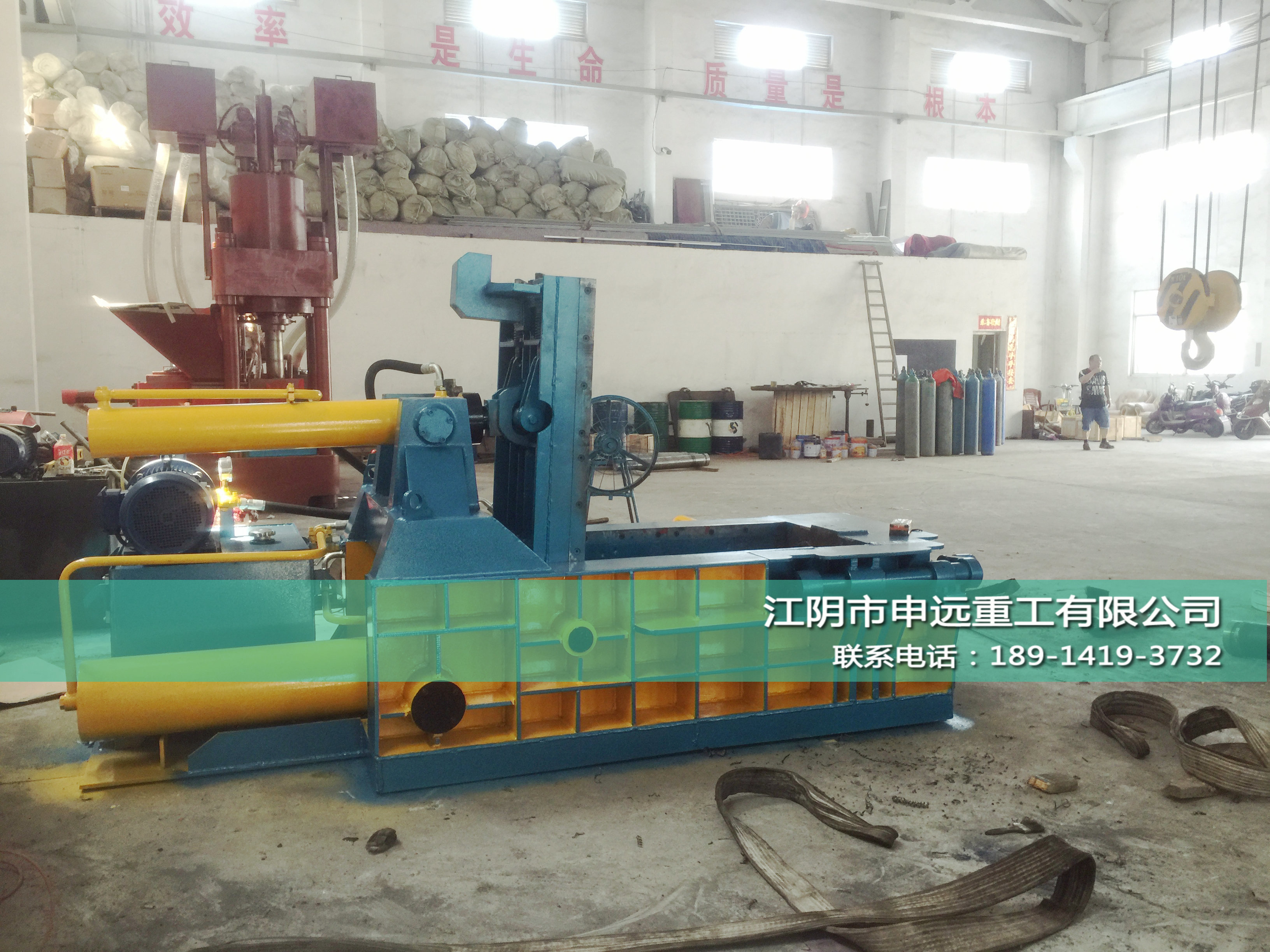 Y81F-125鐵刨花打包機(jī) 廢鋼打包機(jī)