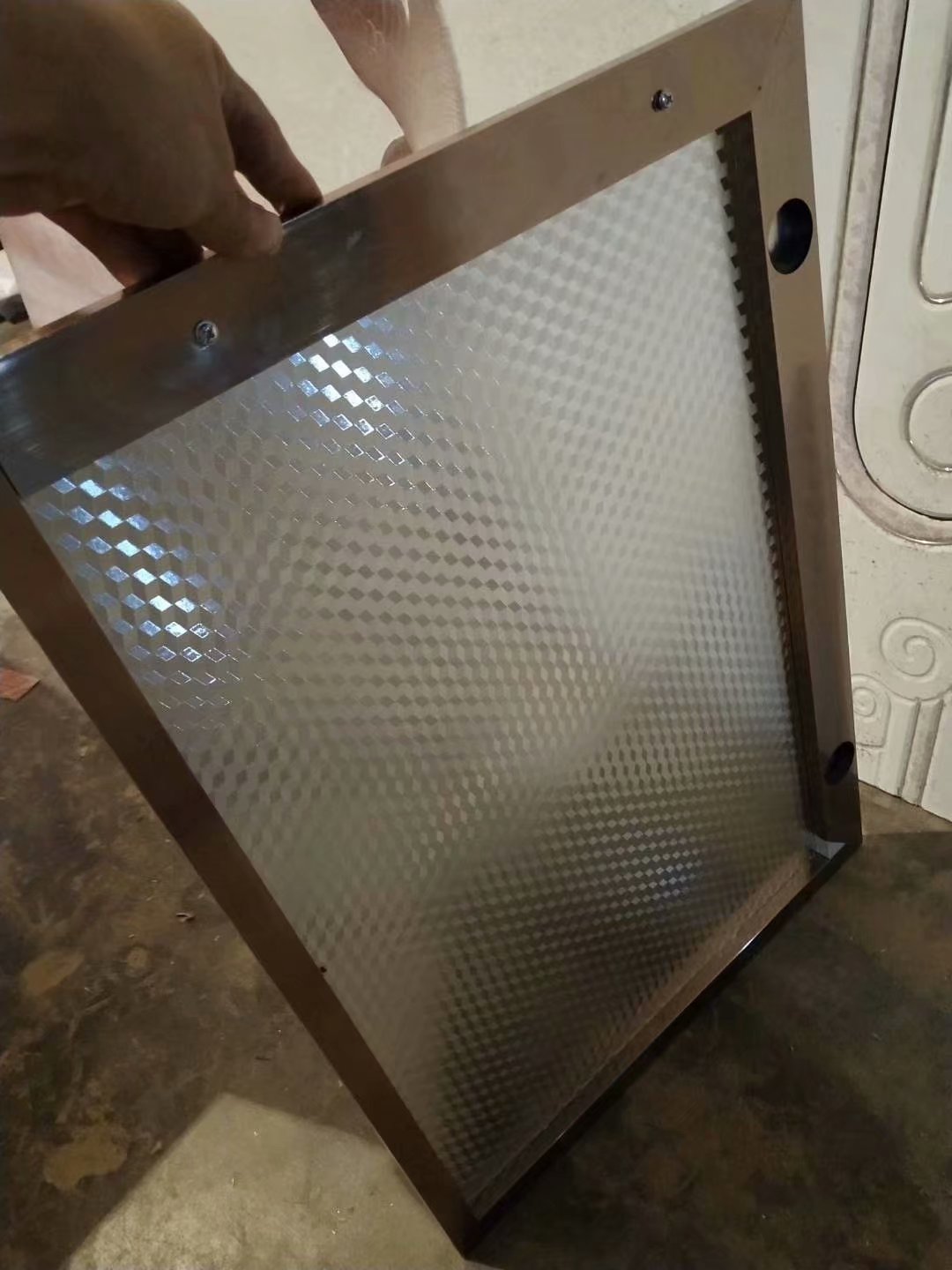 西安隱框磨邊門