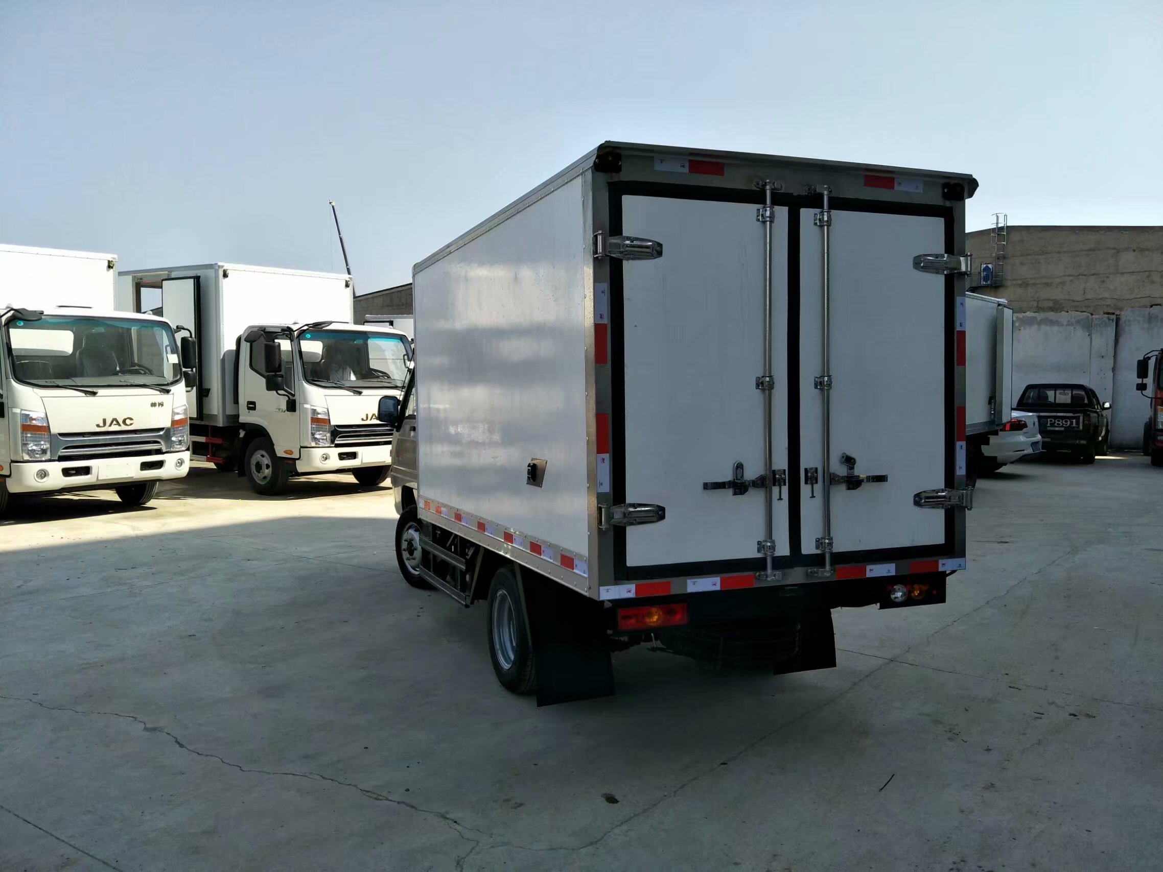 冷藏車廠家報價、福田馭菱單輪冷藏運輸車 小型廂式保溫車價格