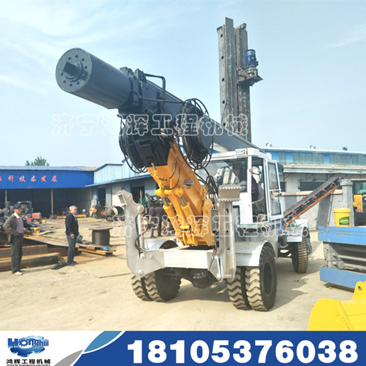 旋挖鉆機 供應輪式旋挖鉆機 小型旋挖鉆機 15米輪式旋挖機