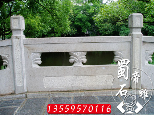 石雕欄桿景區(qū)石欄桿河岸欄桿雕刻直