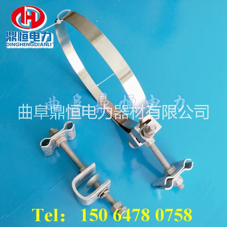 OPGW光纜引下線夾桿用絕緣引下夾具光纜金具