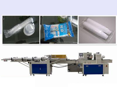 全自動封口機 一次性杯子自動包裝設(shè)備，一次性塑料杯子包裝機器，紙杯包裝機器