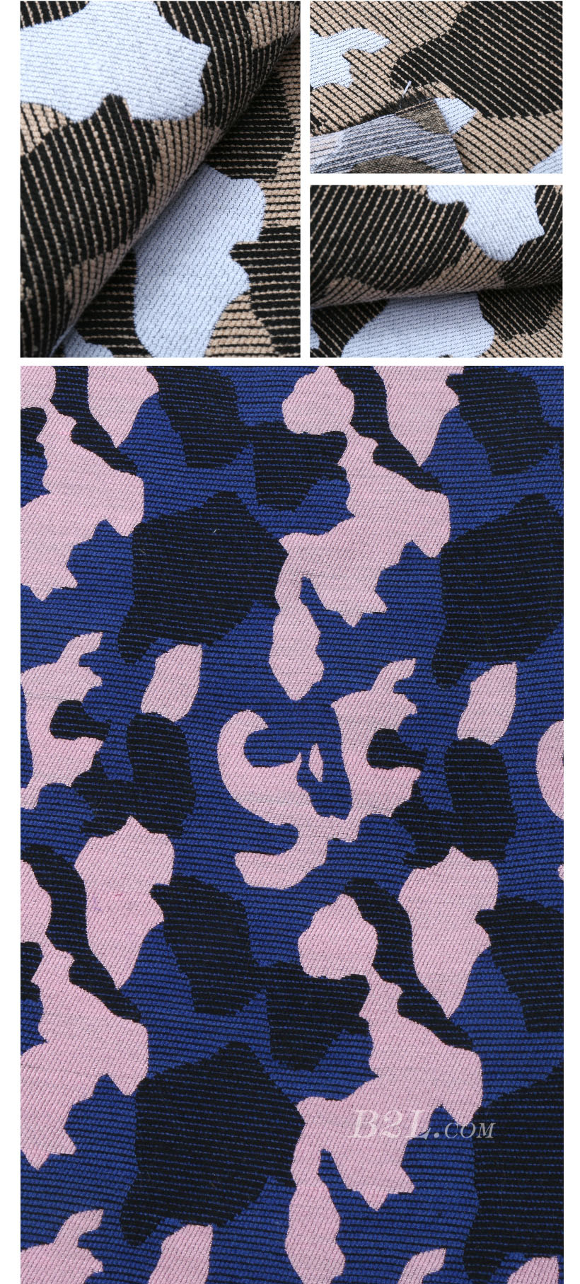 池州*女款服飾梭織迷彩提花面料60529-23供應(yīng)布衣紡