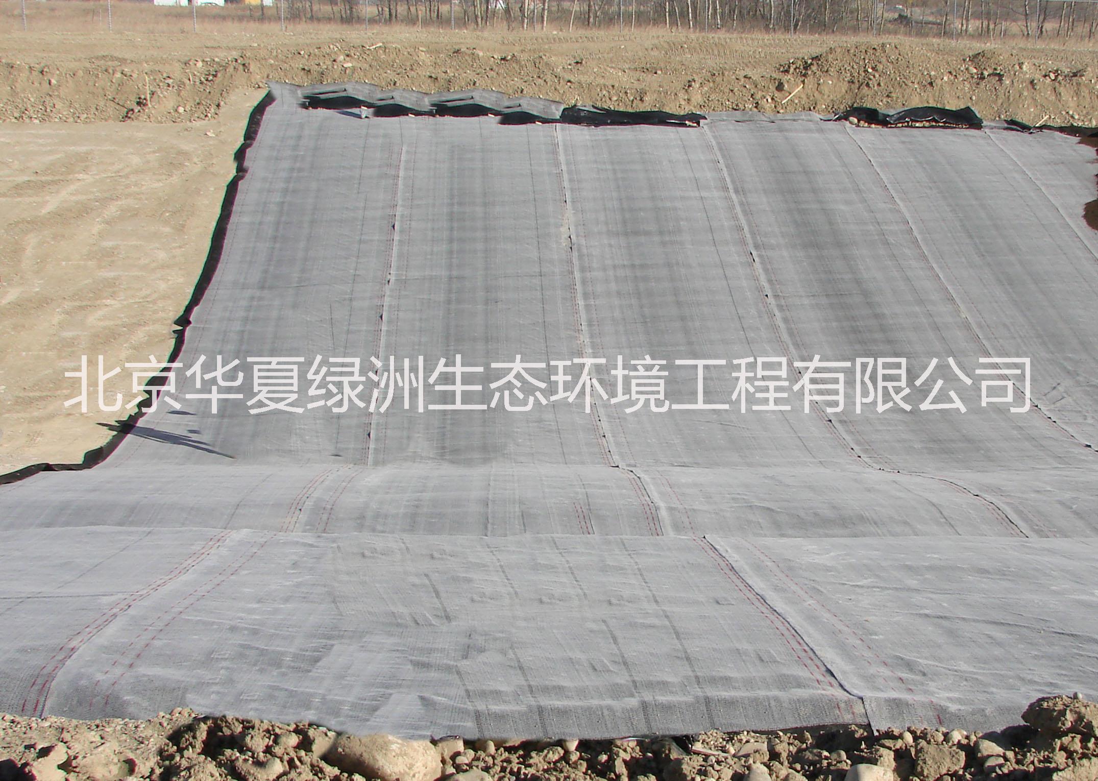 北京綠化工程  生態(tài)修復 園林綠化   北京華夏綠洲生態(tài) 膨潤土防水毯 園林防浸材料膨潤土防水毯