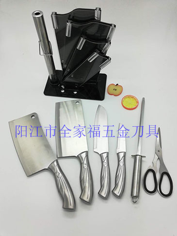 陽江市廚房套刀亞克力七件套加厚版