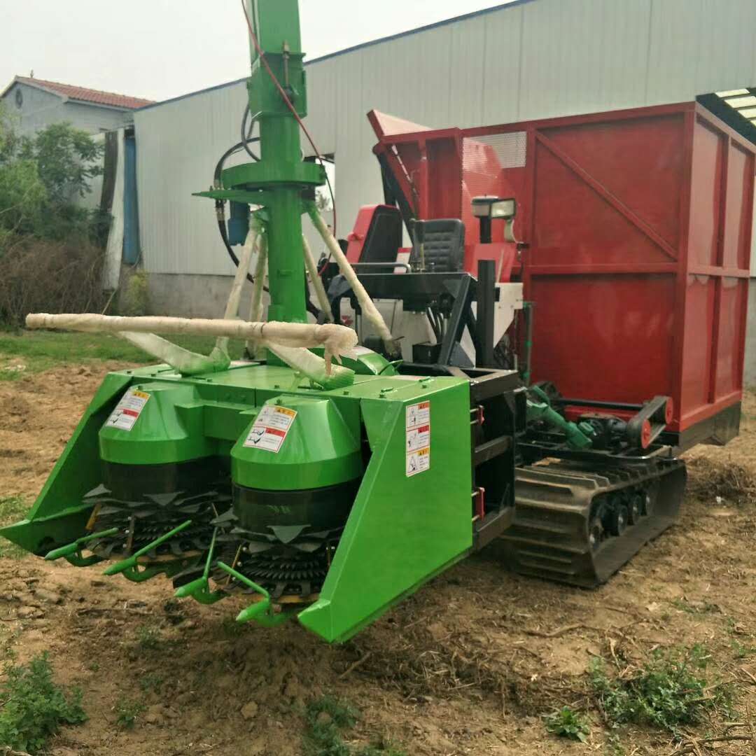 玉米秸稈牧草粉碎回收青儲機 牧草收割粉碎回收一體機 粉碎性質(zhì)好