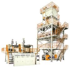 聚烯烴熱收縮膜塑料吹膜機(jī)械 三層共擠POF熱收縮膜吹膜機(jī)組