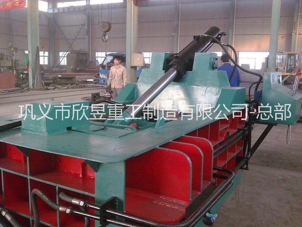 臥式打包機  金屬打包機 廢鐵打包機 廢舊金屬壓塊機 金屬打包機廠家