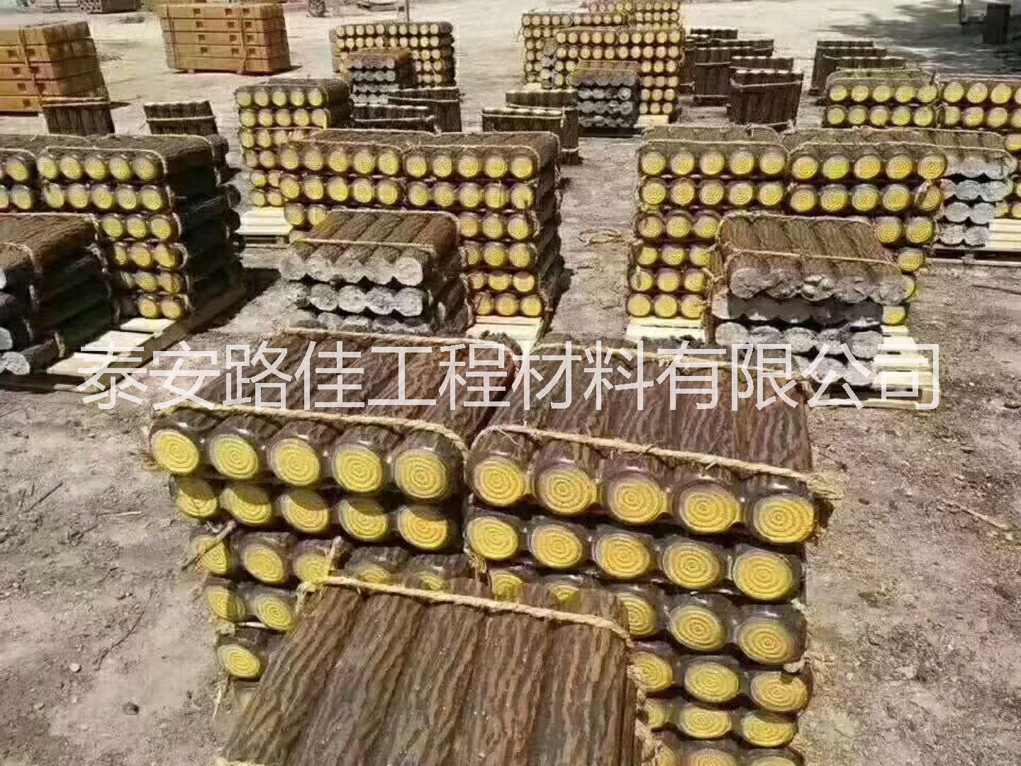 供應(yīng)水泥仿木護(hù)欄 仿木路沿樁