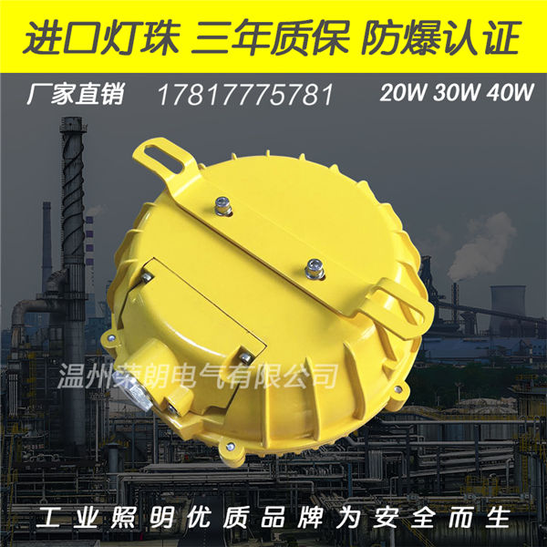 40WLED防爆吸頂燈 車(chē)間40WLED防爆平臺(tái)燈