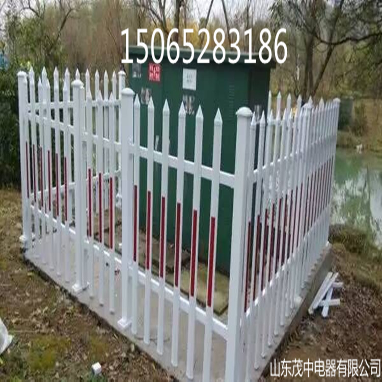 【變壓器圍欄 塑鋼P(yáng)VC電力箱變護(hù)欄】變電站護(hù)欄