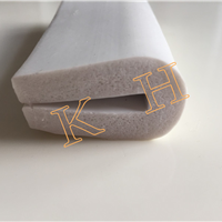 u型硅膠海綿條 白色高溫硅膠密封條