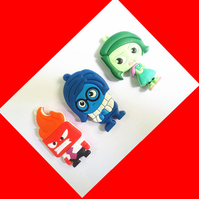 開業(yè)慶典PVC軟膠創(chuàng)意鑰匙扣 日本卡通人物滴膠鑰匙扣 定制LOGO