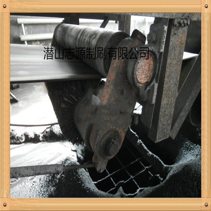 皮帶清掃器 被動清掃器毛刷 煤礦機(jī)械皮帶清掃刷 清掃器毛刷 滾刷清掃器