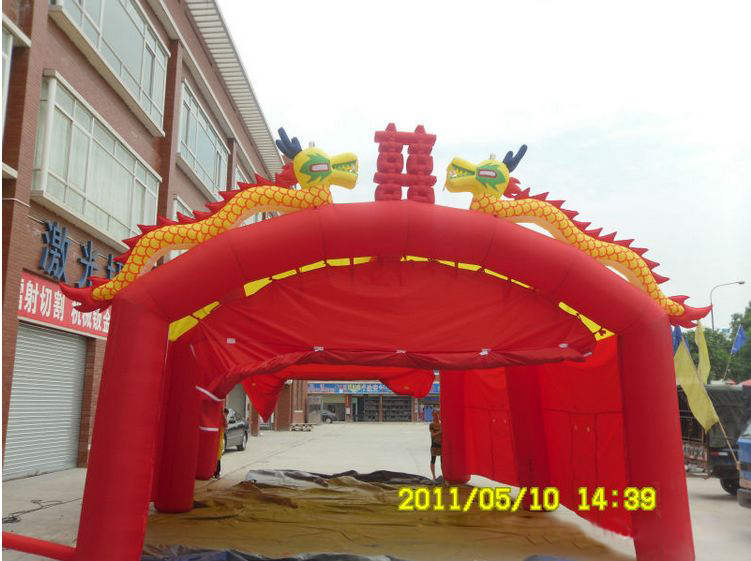 陜西紅白喜事充氣帳篷生產(chǎn)廠家，西安紅白喜充氣帳篷廠家，西安紅白喜事帳篷廠，陜西恒鴻戶外用品帳篷廠，紅白喜事充氣帳篷