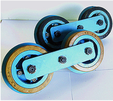 猴車雙托輪組件175G型  礦用猴車配件