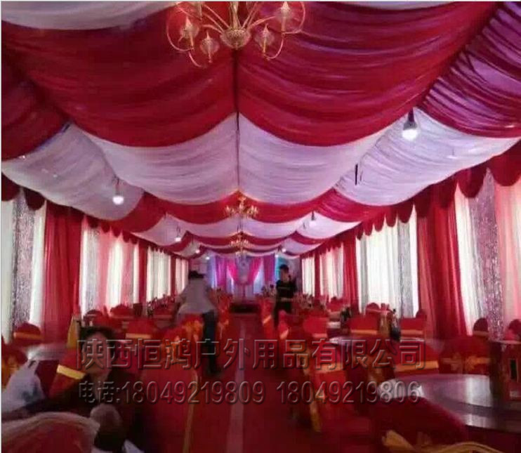 陜西婚慶篷房生產(chǎn)廠家，陜西帳篷廠家，西安紅白喜事帳篷廠，陜西恒鴻戶外用品有限公司帳篷廠 西安紅白喜事帳篷生產(chǎn)廠家 陜西婚