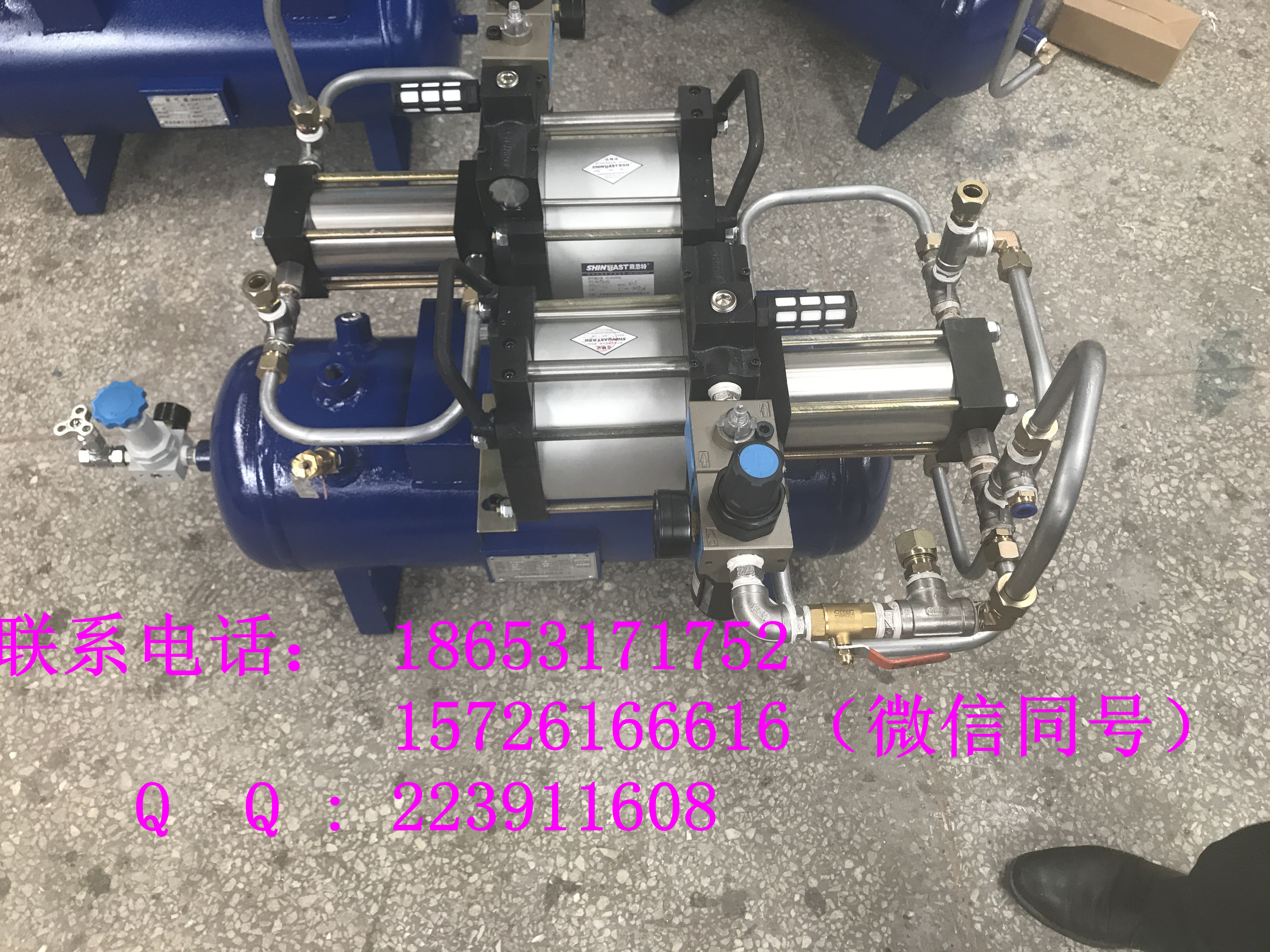 氣體增壓泵、高壓氣源（1~80MPa）提供設(shè)備—-氣體增壓機(jī)