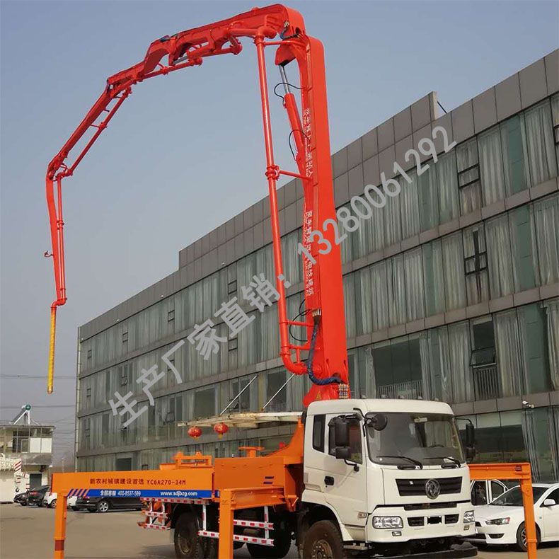 水泥混凝土臂架泵車地泵細(xì)石輸送泵車