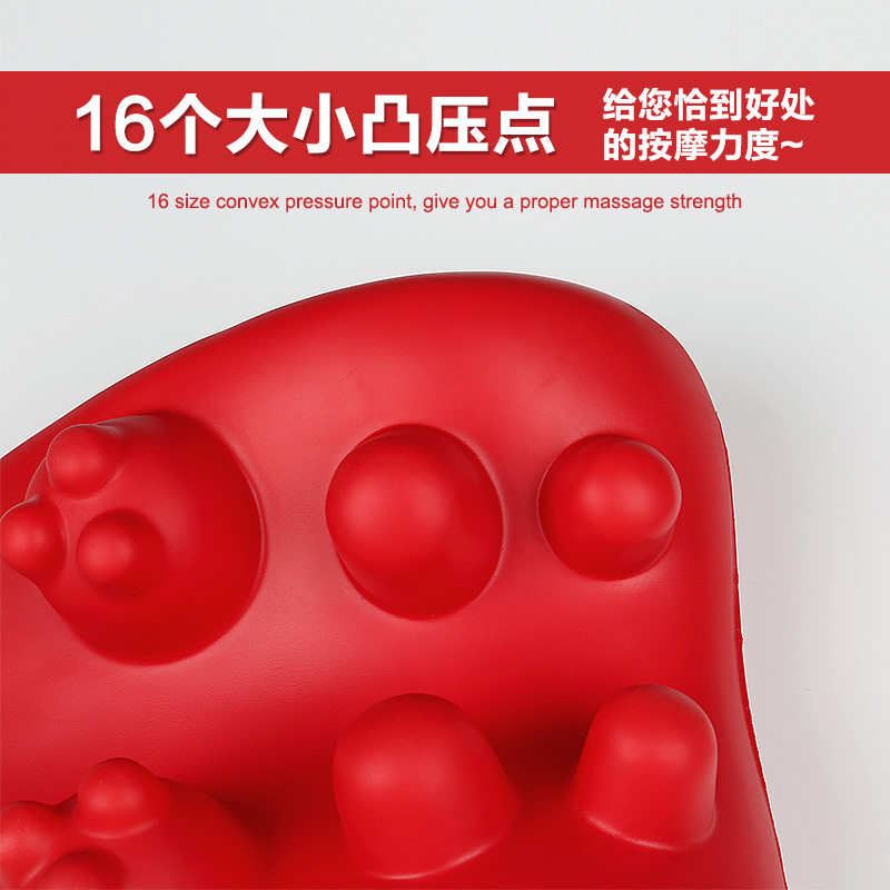 頸椎按摩器肩頸脖子肩胛骨指壓按摩 頸部腰部脊椎舒緩架按摩墊 按摩枕