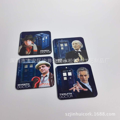 環(huán)保軟木杯墊哪個廠家好 專業(yè)生產(chǎn)環(huán)保軟木杯墊 UV軟木杯墊 中纖板隔熱餐墊