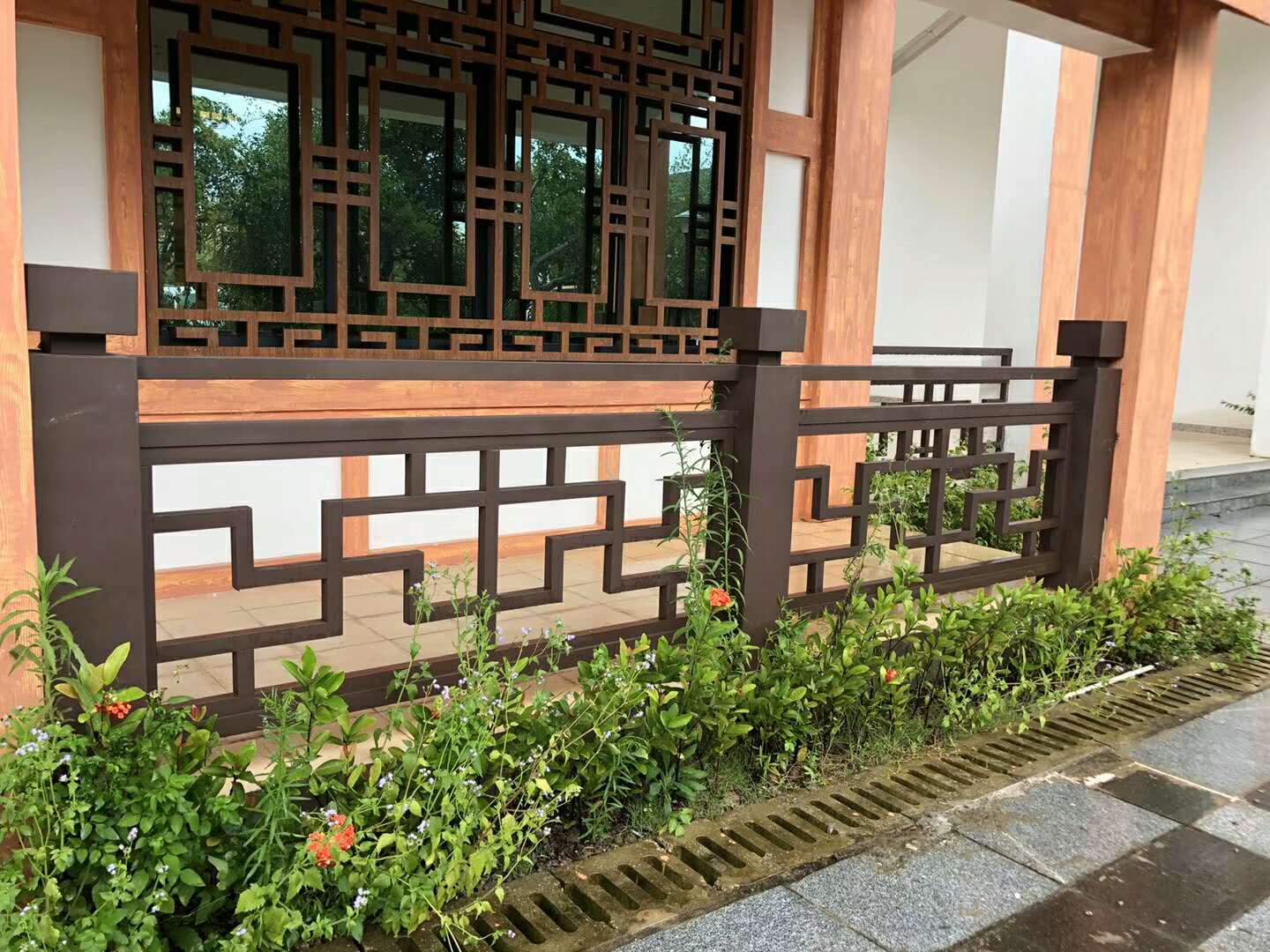 仿古鋁窗花*裝飾新潮流 新潮流木紋鋁窗花 新潮流鋁窗花