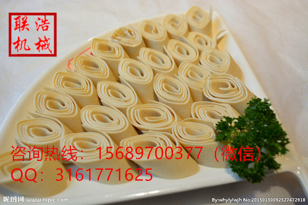 青島自動豆腐皮機機械廠家/自動豆腐皮機價格