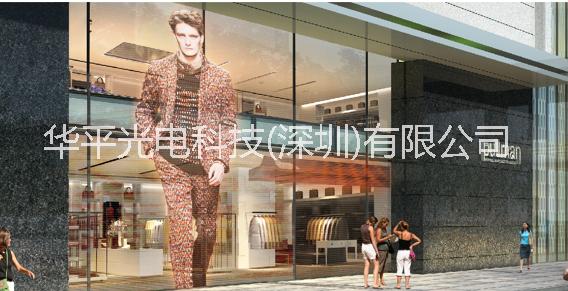 透明LED櫥窗屏解決方案,透明屏廣告櫥窗