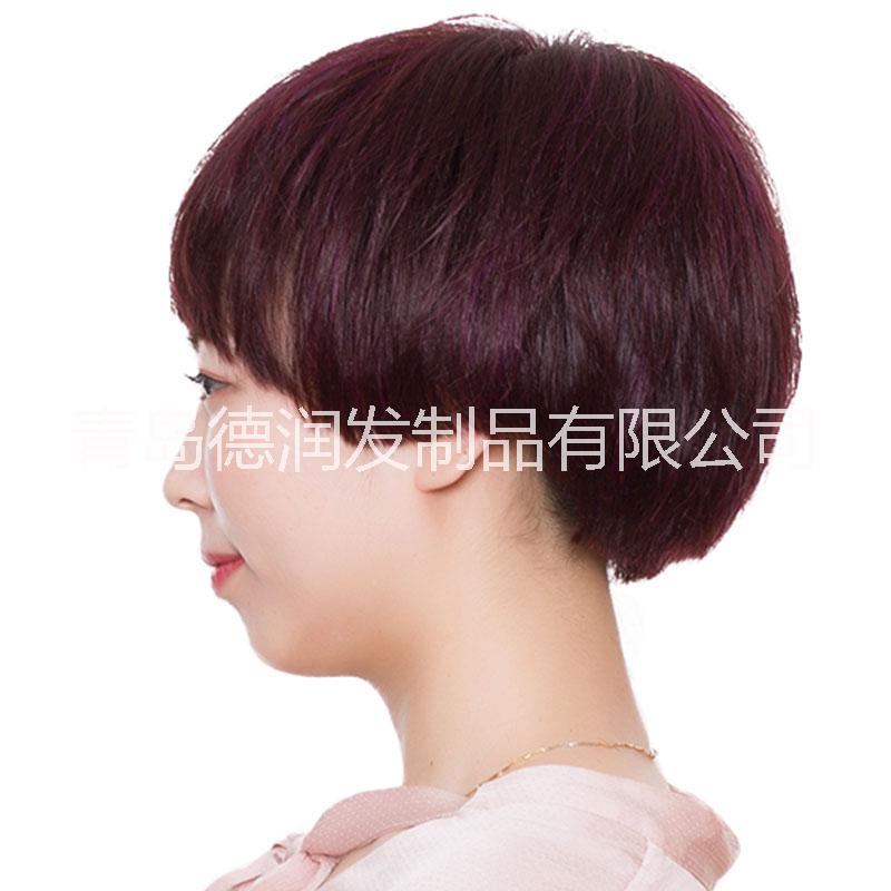 德潤假發(fā) 中老年 遞針 真人發(fā) 真人發(fā)假發(fā) 逼真