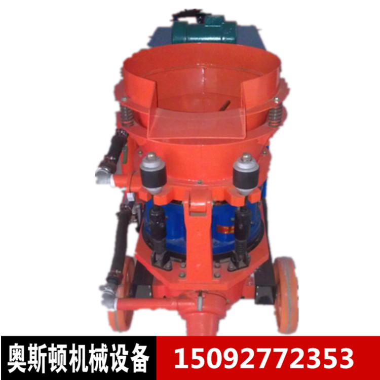 奧斯頓干式PZ-5小型室內(nèi)混凝土噴漿機(jī) 多功能便捷石膏膩?zhàn)右簤簢娡繖C(jī)