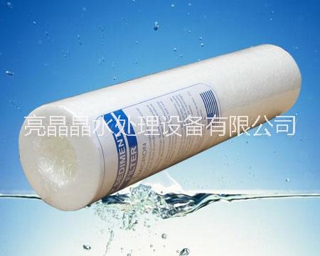 10寸凈水器濾芯  河南亮晶晶 PP熔噴濾芯 純水機凈水器PP棉過濾芯  *促銷