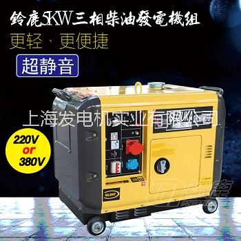 集裝箱式5KW柴油發(fā)電機(jī)重量