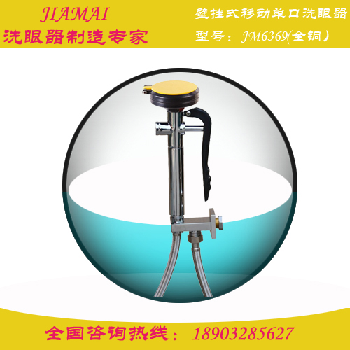 洗眼器/臺式移動單口洗眼器JM6369-1驗廠洗眼器