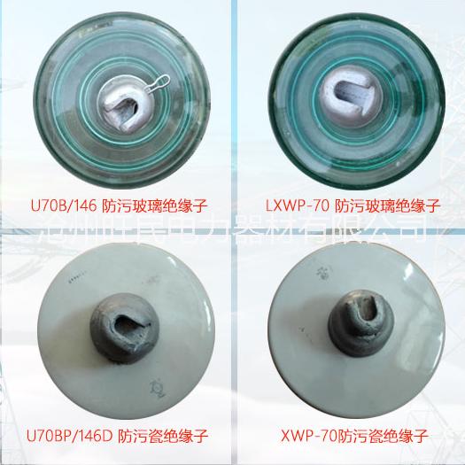 LXY-70  懸式玻璃絕緣子 標(biāo)準(zhǔn)型懸式玻璃絕緣子