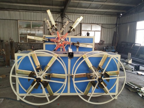 氣動雙工位收卷機_青島地區(qū)出售塑奧16 32雙工位管材收卷機