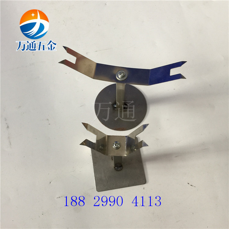 圓底盤加高配彈片CY105 噴油工具 噴塑流水線掛鉤噴涂 地軌線自轉(zhuǎn) 圓底盤加高配彈片CY105
