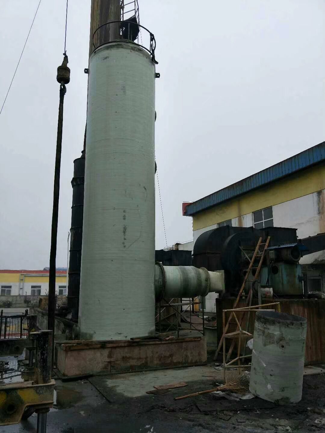 玻璃鋼脫硫除塵器  尾氣吸收塔  玻璃鋼凈化塔 玻璃鋼脫硫塔