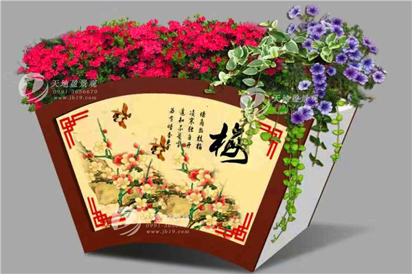 烏魯木齊批發(fā)PVC花箱，PVC花箱*廠家