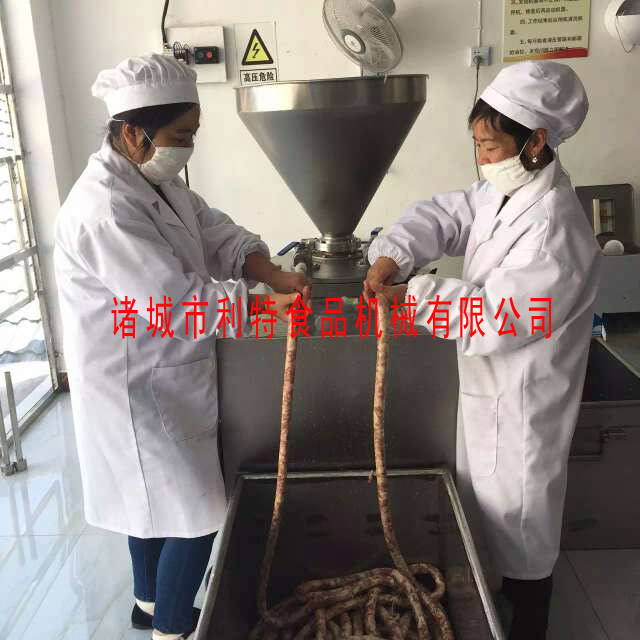 利特廠家直銷香腸臘腸火腿腸液壓灌腸機(jī) 多功能全自動(dòng)灌腸一體機(jī)價(jià)格