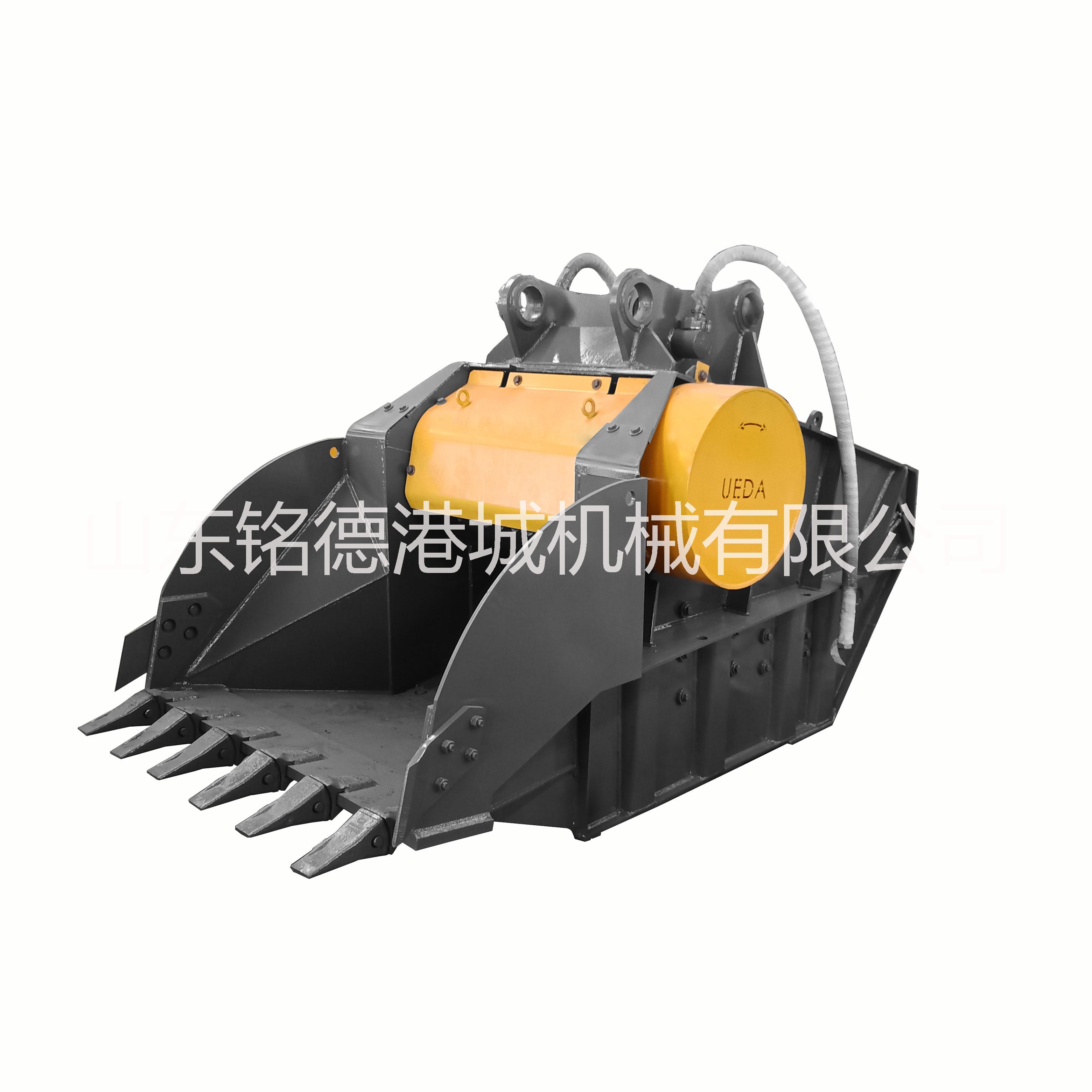 青石粉碎挖機鏟斗