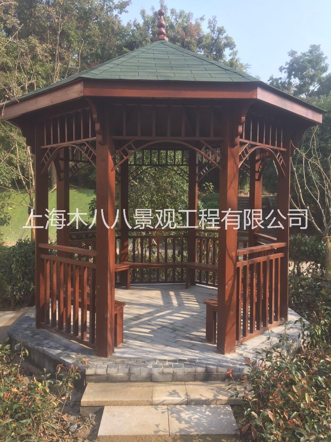 木八八—花園木四角亭六角亭涼亭 木八八—花園涼亭四角亭六角亭涼亭
